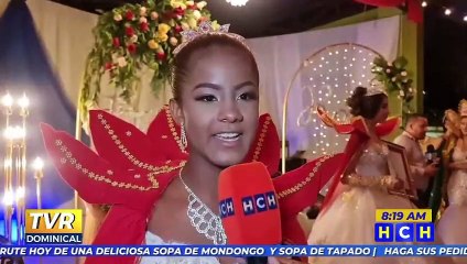 Ni la lluvia paralizó cortejo de coronación de tres reinas de la feria en Santa Rosa de Lima