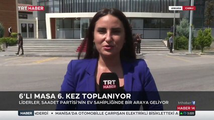 Liderler Buluşması'nın 6.sı Saadet Partisi'nde Yapılıyor - TRT Haber - 21.08.2022