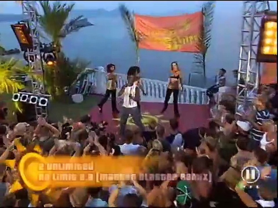 2 Unlimited -  No Limit -  Live At Ibiza Summerhits 2003