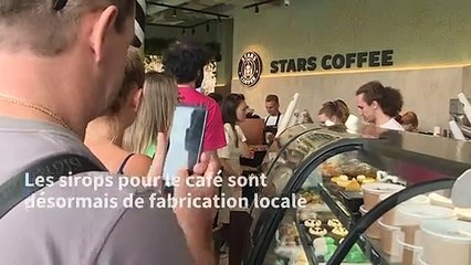 À Moscou, un "Stars Coffee" russe remplace l'américain Starbucks