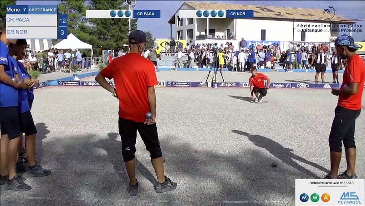 CHPT DE FRANCE TRIP JEUNES - BOURG ST ANDEOL 2022 CR PACA VS CR NORMANDIE