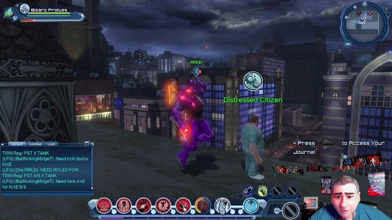 Villainous act in DCUO