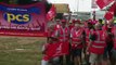 Port workers strike in Felixstowe