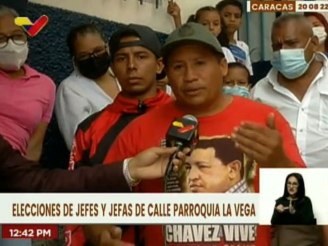 Diversos sectores de La Vega participaron en las elecciones de jefes y jefas de calle del PSUV