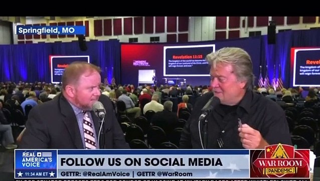 Col John Mills & Steve Bannon