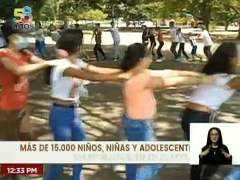 Más de 15 mil niños y niñas disfrutan del Plan Vacacional Comunitario en las 58 parroquias de Lara