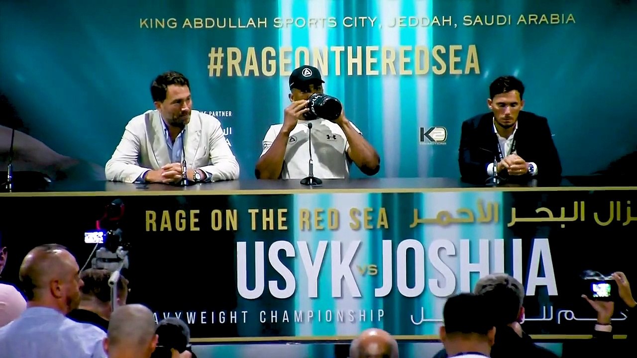 Anthony Joshua breaks into tears after Usyk defeat _ Post-Fight Press Conference