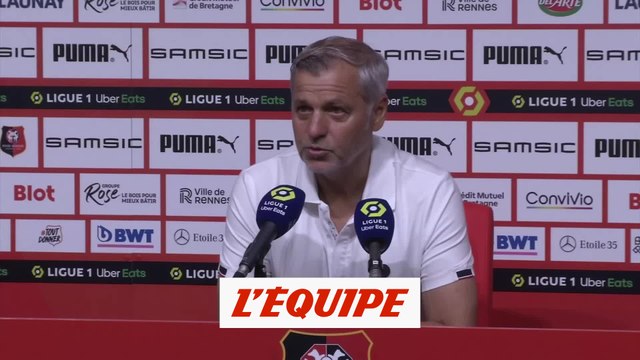 Genesio : «Il faut souligner l'état d'esprit affiché» - Foot - L1 - Rennes