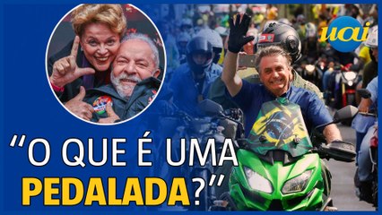 Lula compara pedaladas de Dilma com motociatas