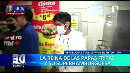 Se hizo viral en Tik Tok y ahora es la reina de las papas fritas