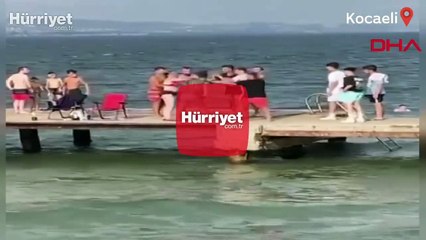 Kocaeli'nde iki grup iskelede kavga etti