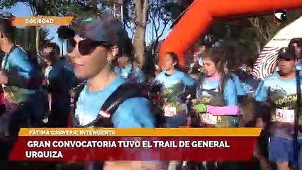 Gran convocatoria tuvo el Trail de General Urquiza