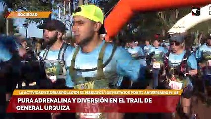 Pura adrenalina y diversión en el Trail de General Urquiza