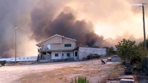 Incêndios em Vila Real e Ourém
