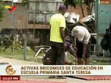 Bricomiles rehabilitan infraestructura de la Escuela Primaria Santa Teresa en Apure