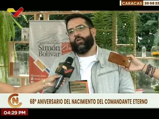 Obra ¨Cuando un pueblo se hizo ejército libertador¨  fue presentado en la Feria del Libro de Caracas
