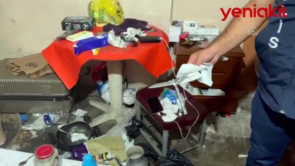 Fatih'te eski hana operasyon! 23 şüpheli gözaltına alındı