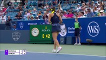 Kvitova v Garcia | WTA Cincinnati final | Match Highlights