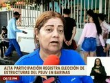 En Barinas registraron alta participación en la elección de jefes y jefas de calle del PSUV