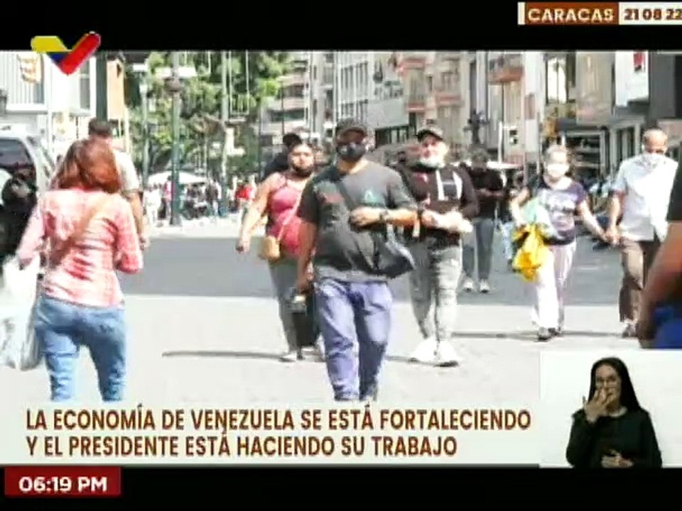 Emprendedores de Caracas reconocen el crecimiento económico de Venezuela