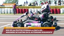 Más de 120 pilotos vivieron la fiesta del Misionero de Karting en el autódromo Rosamonte