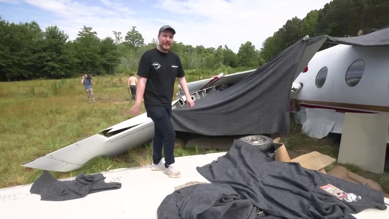MrBeast Survived A Plane Crash
