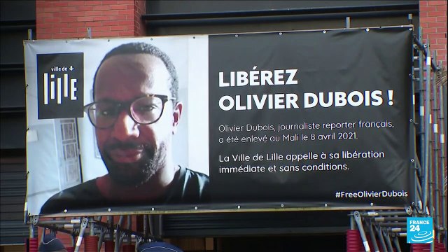 Periodista francés Olivier Dubois cumple 500 días secuestrado en Mali