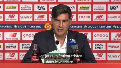 3e j. : Fonseca : "L'écart entre les deux équipe était trop grand"