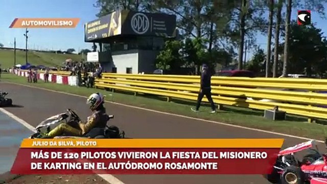 Más de 120 pilotos vivieron la fiesta del Misionero de Karting en el autódromo Rosamonte
