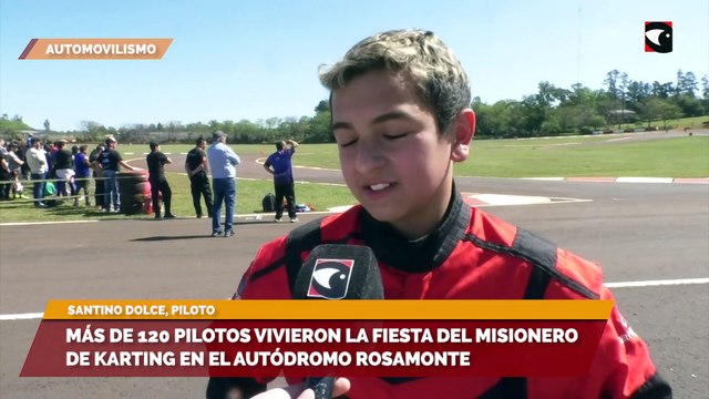 Más de 120 pilotos vivieron la fiesta del Misionero de Karting en el autódromo Rosamonte