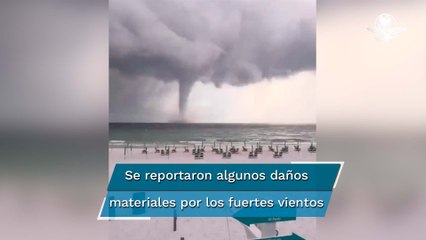 Tromba marina en Florida desata pánico en redes sociales