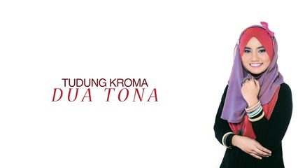Hijabista DIY _ Tudung Kroma Dua Tona