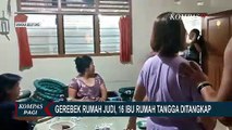 Sebanyak 16 Ibu Rumah Tangga Ditangkap saat Penggerebekan di Tempat Perjudian