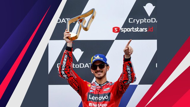 Catatkan Hattrick Bersejarah, Bagnaia Juara MotoGP Austria 2022