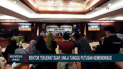 Rektor Terjerat Suap, Unila Tunggu Putusan Kemendikbud untuk PLT Baru