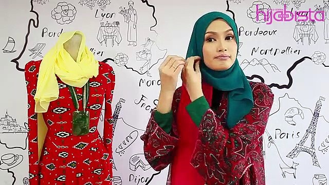 HIJABISTA DIY TUTORIAL_ Bawal Lestari oleh Nur Yana