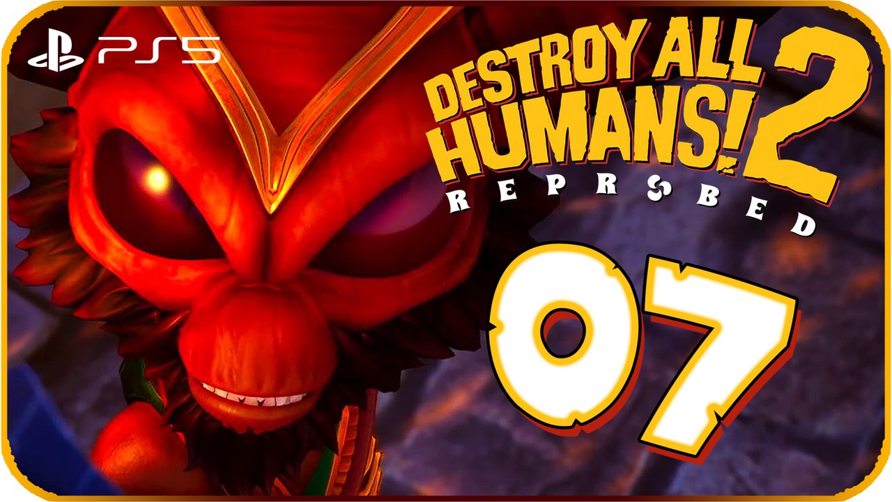 Destroy All Humans! 2 Reprobed Walkthrough Part 7 (PS5) No Commentary