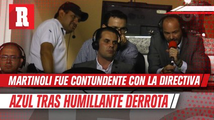 Martinoli tras la goleada de América a Cruz Azul: 'La Máquina es capaz de lo inimaginable'