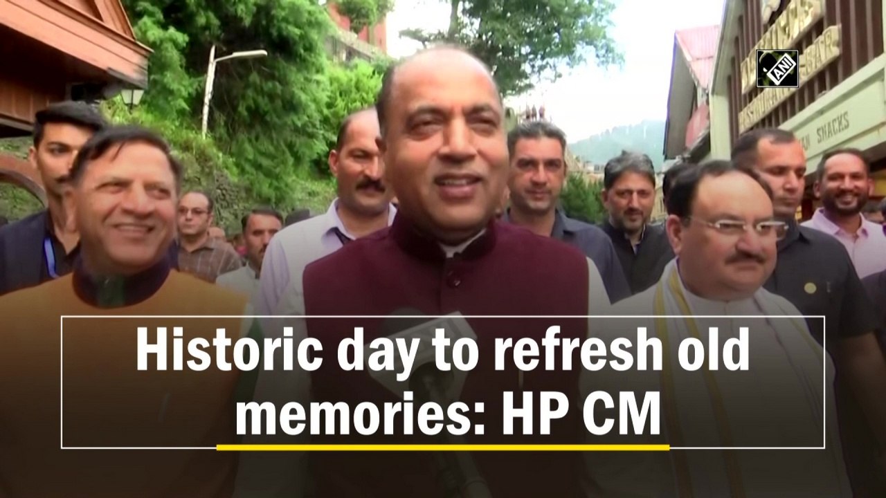 Historic day to refresh old memories: Himachal...