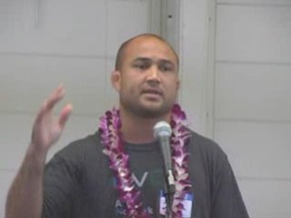 BJ Penn gives back to our youth