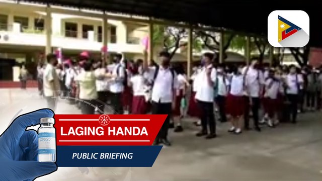 Update kaugnay ng balik-eskwela mula sa command center ng DepEd