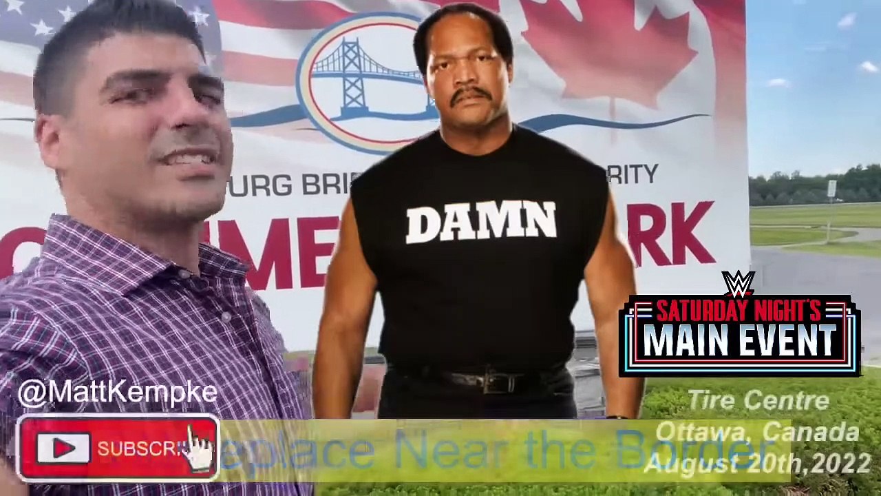 Ricochet vs Happy Corbin Ottawa Street Fight Full Match - WWE Saturday Night’s Main Event 8/20/22