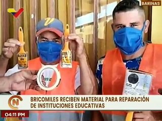 Download Video: Bricomiles reciben materiales para la recuperación de instituciones educativas en el estado Barinas