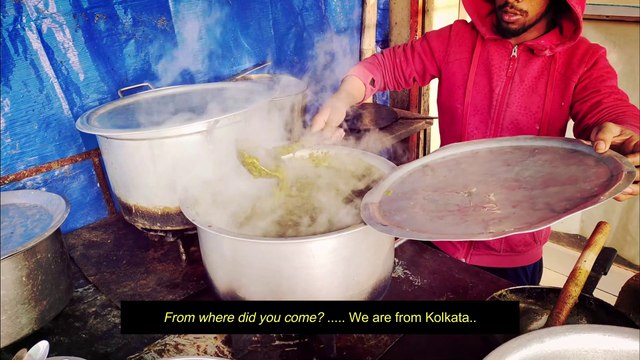 Best Sarson da saag aur makki di Roti, Khanna, Punjabi food, Famous Punjabi Dhaba, Punjab