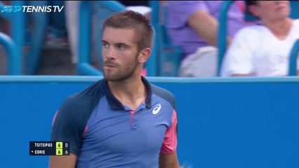 Coric makes history with Cincinnati Masters title