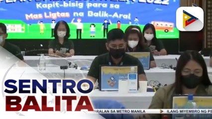 Download Video: Pagsisimula ng S.Y. 2022-2023 ngayong araw, naging banayad ayon sa DepEd; Teachers' Dignity Coalition, tiwalang mas epektibo ang face-to-face classes sa mga estudyante