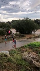 Una riera desbordada en el Vallès Occidental / CEDIDA