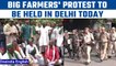 Farmers protest today: Security stepped up at Delhi Borders ahead of protest | Oneindia News*News
