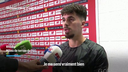 « On se sent forts »,Vitinha réagit après la victoire 7-1 du PSG