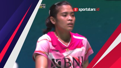 Tonton Gregoria Mariska Gilas Wakil Skotlandia di Kejuaraan Dunia Bulu Tangkis 2022